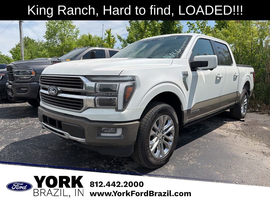 Used 2025 White Ford King Ranch image 1