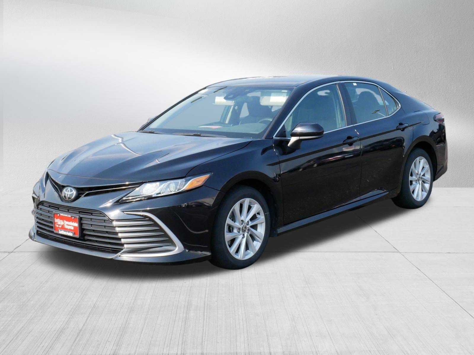 Certified Used 2023 MIDNIGHT BLACK METAL Toyota LE image 3