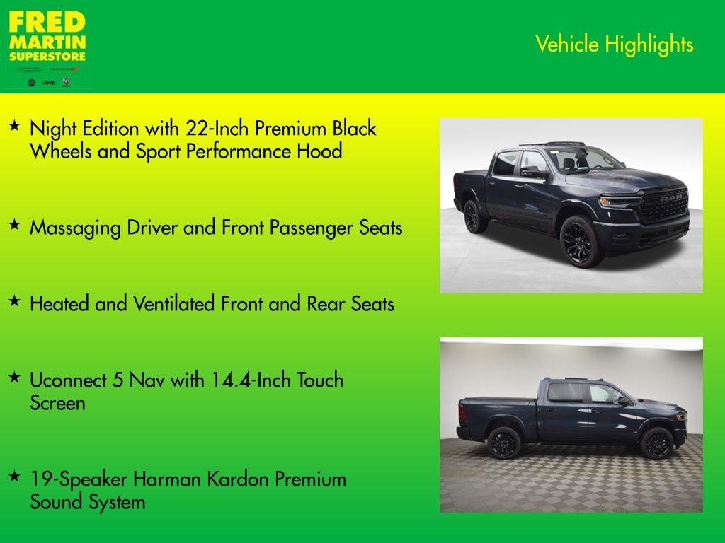 New 2026 Forged Blue Metallic Exterior Paint RAM Limited image 15
