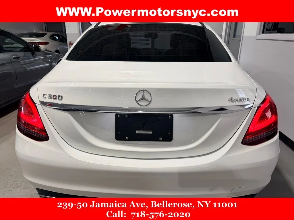 Used 2021 White Mercedes-Benz C 300 image 3