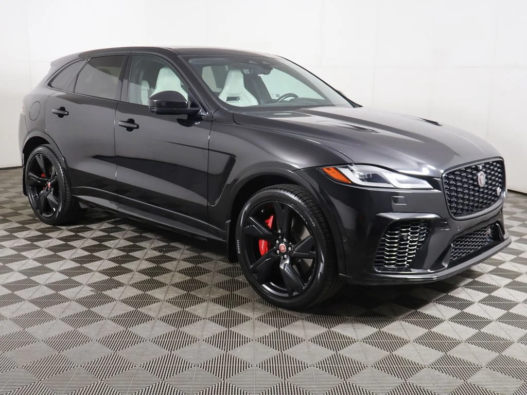 Used 2022 Black Jaguar SVR image 2