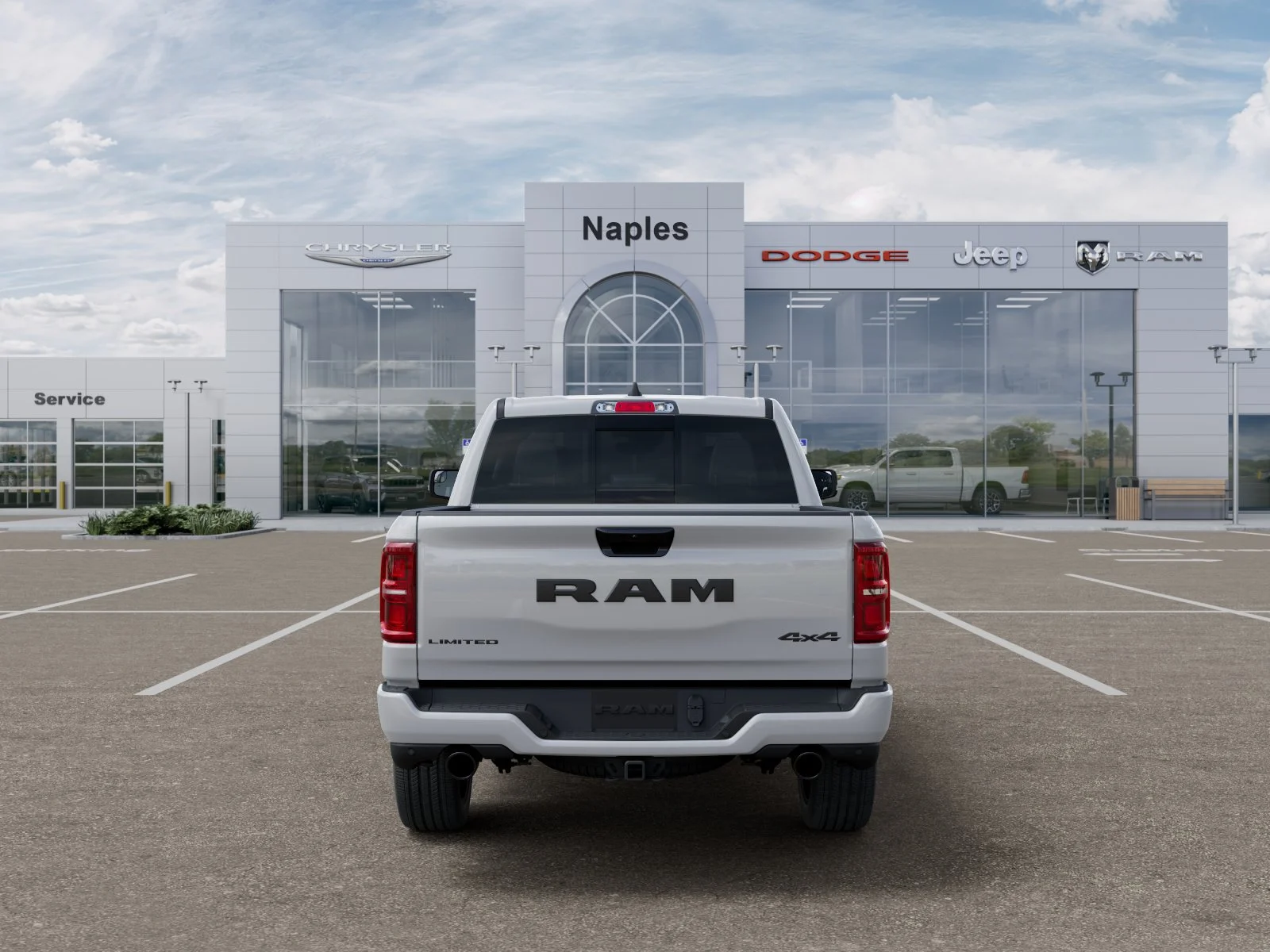 New 2026 Bright White Clear-Coat Exterior Paint RAM Limited image 7