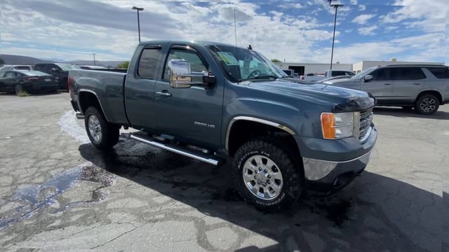 Used 2012 STEALTH GRAY METALLIC GMC SLT image 2