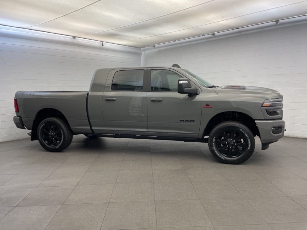 New 2026 Ceramic Gray Clear-Coat Exterior Paint RAM Laramie image 2