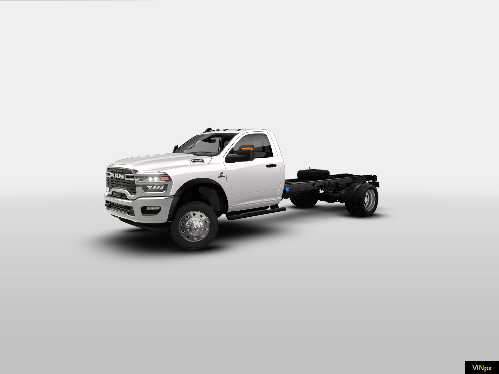 New 2026 Bright White Clear-Coat Exterior Paint RAM TRADESMAN image 2