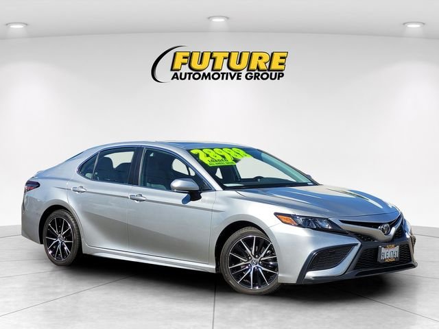 Used 2024 Silver Toyota SE AWD image 1
