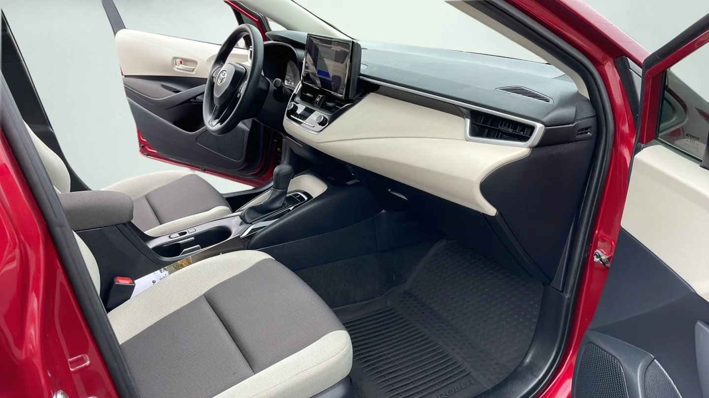 Certified Used 2025 Red Toyota LE image 18
