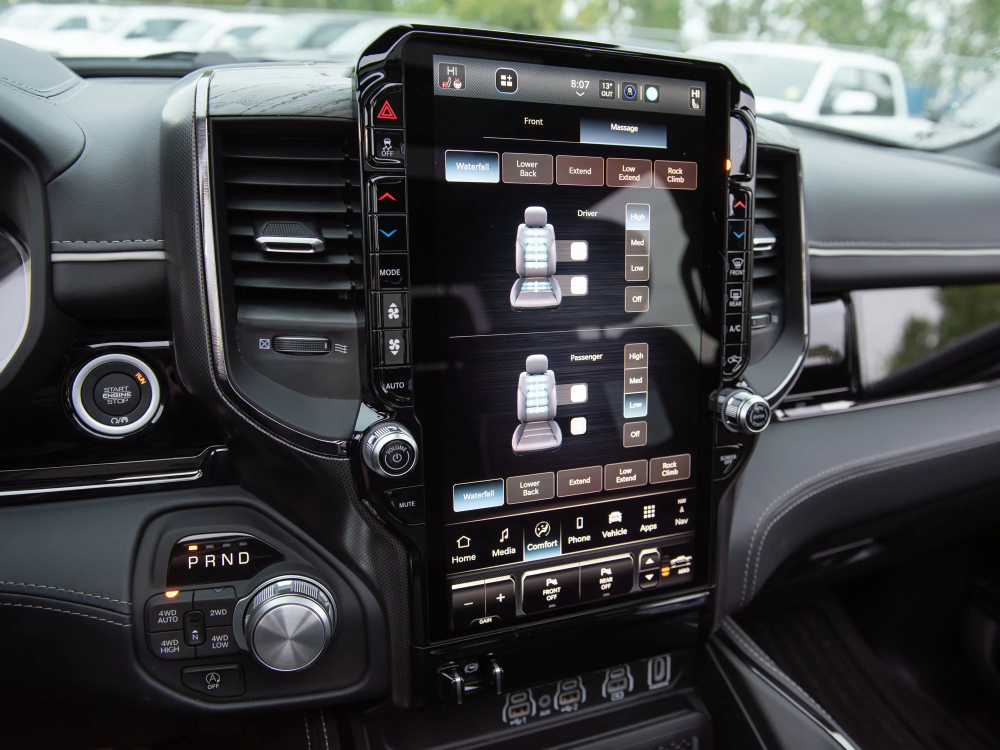 New 2026 Black RAM Limited Night* Crew Cab 4x4, 540 Horsepower, Massage Seats, Head-Up Display image 25