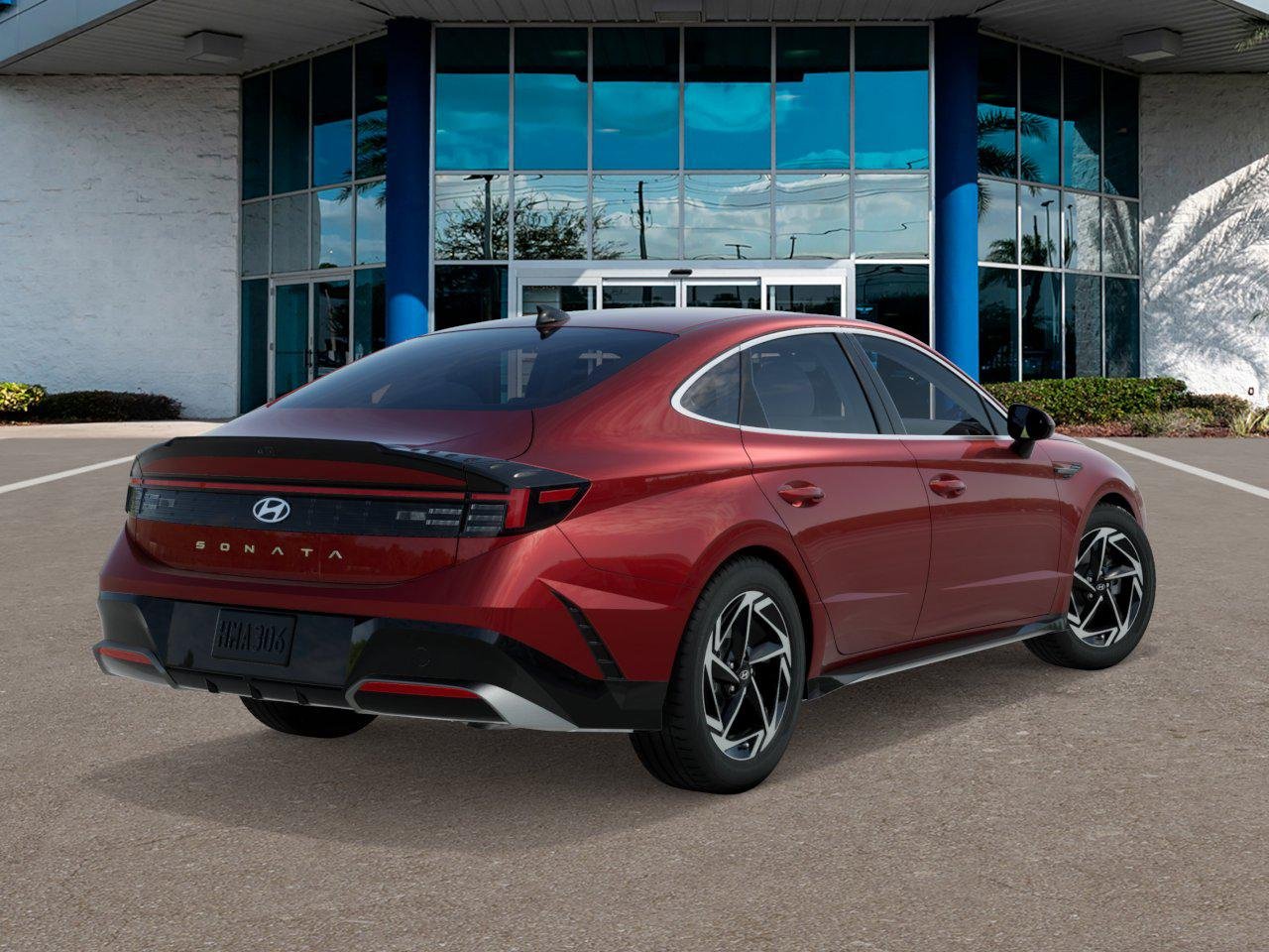 New 2026 Ultimate Red Hyundai SEL Sport image 4
