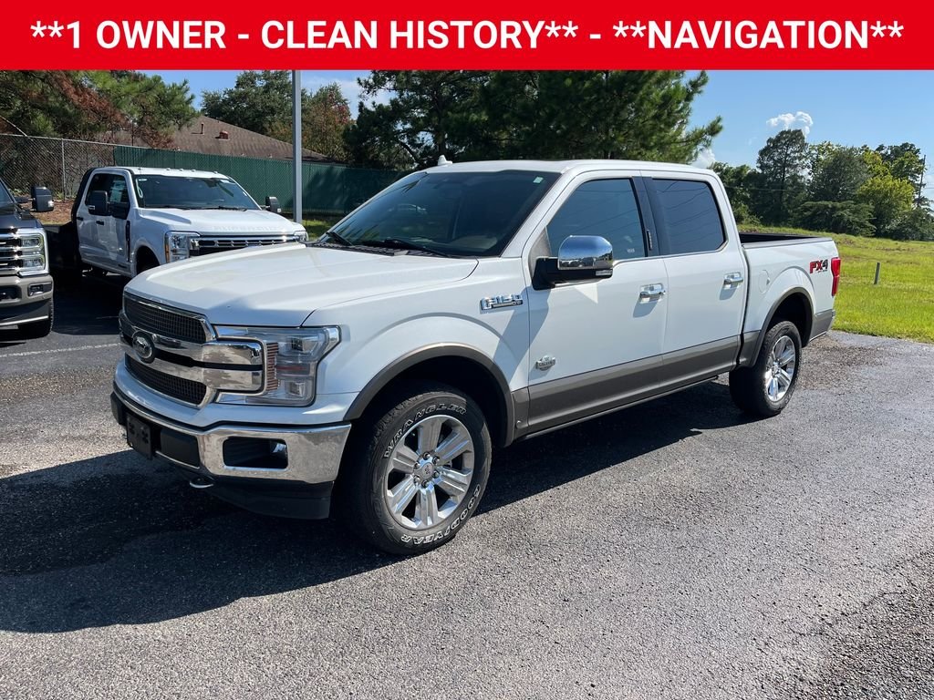 Used 2020 Star White Ford King Ranch image 2