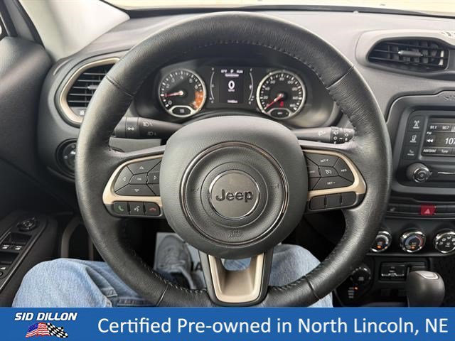 Used 2017 Glacier Metallic Jeep Latitude image 12