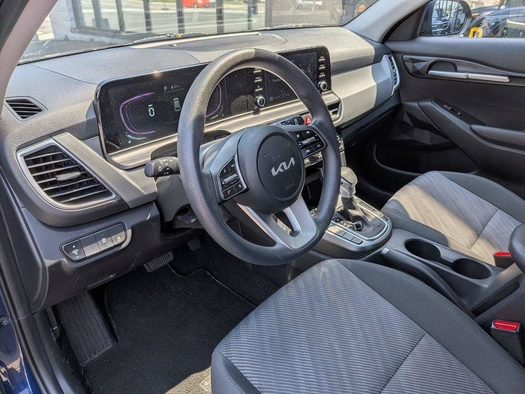 Certified Used 2025 Blue Kia LX image 12