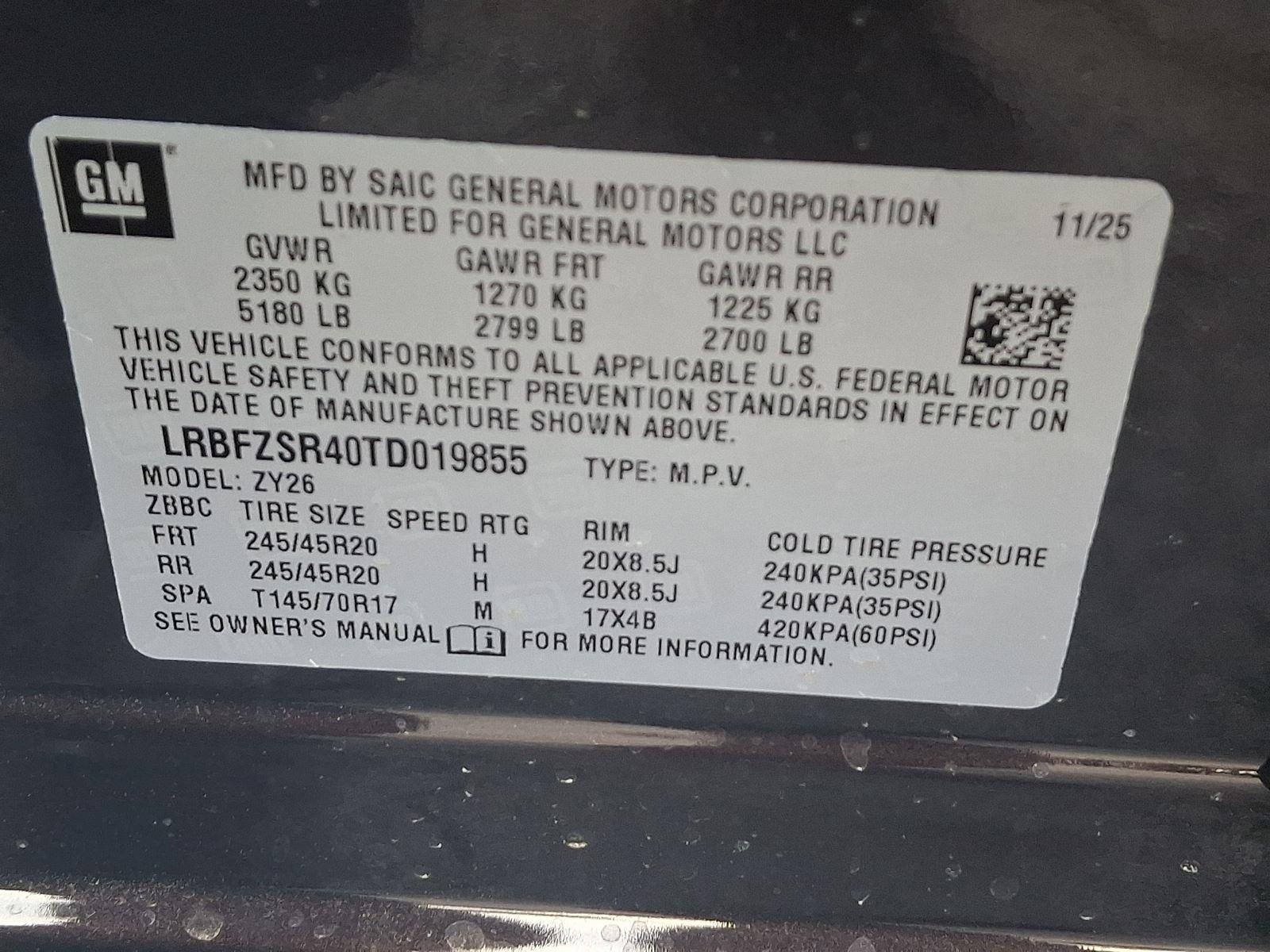 New 2026 Midnight Opal Buick Avenir image 11