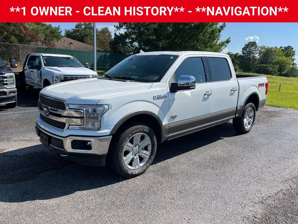 Used 2020 Star White Ford King Ranch image 2