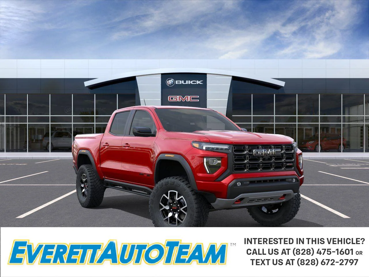 New 2026 Volcanic Red Tintcoat GMC AT4X image 1