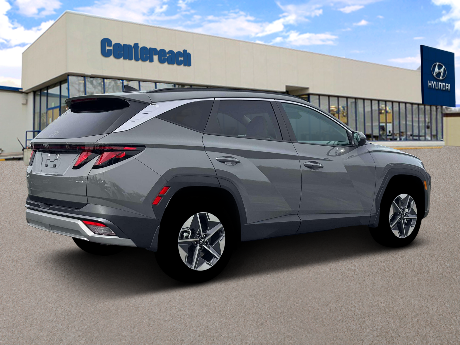 New 2026 Hampton Gray Hyundai SEL Plus AWD image 8