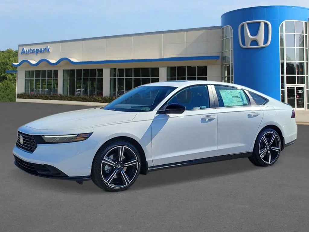 New 2026 Platinum White Pearl Honda Sport image 1