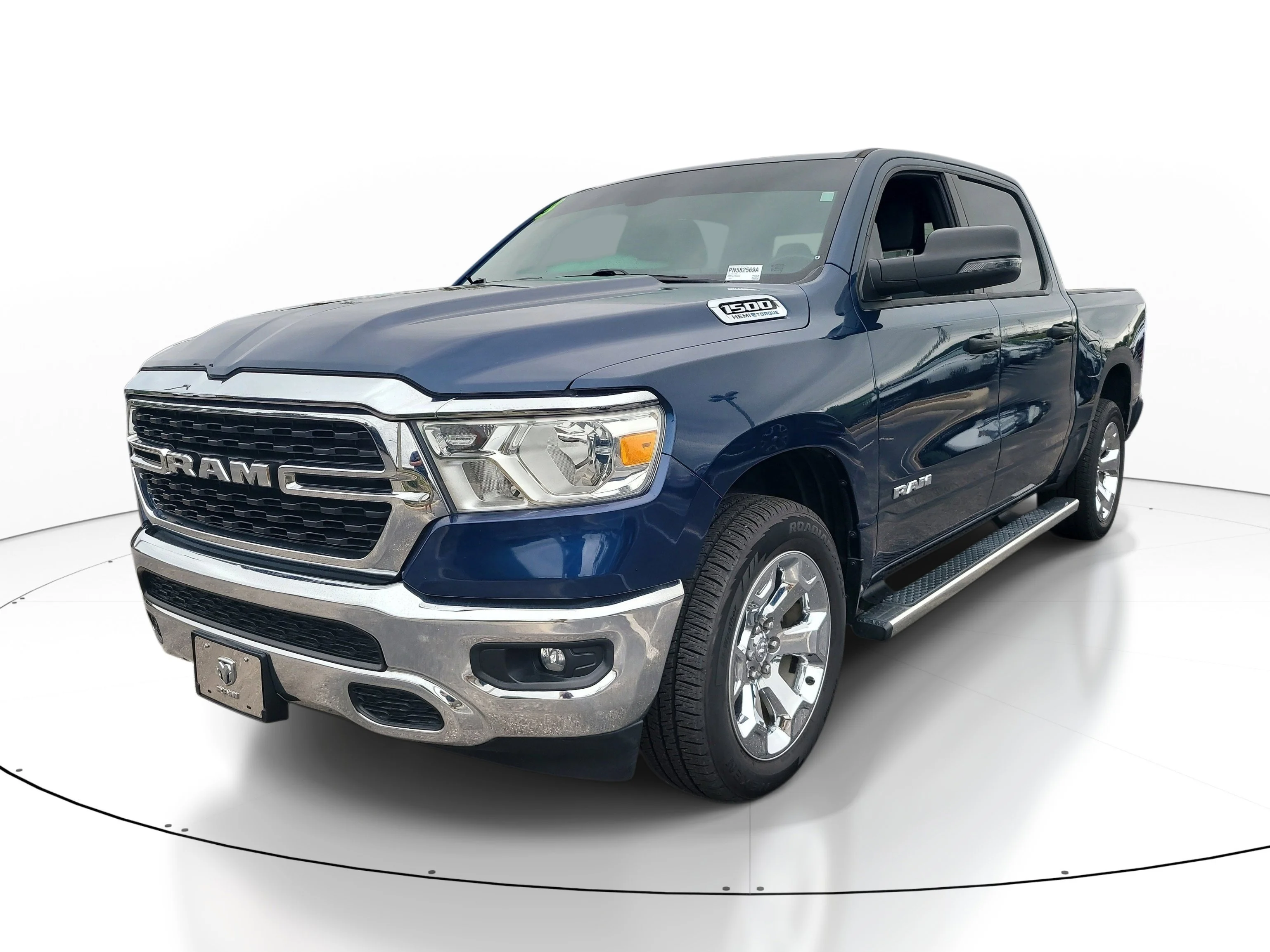 Used 2023 Patriot Blue Pearlcoat Ram Big Horn image 3