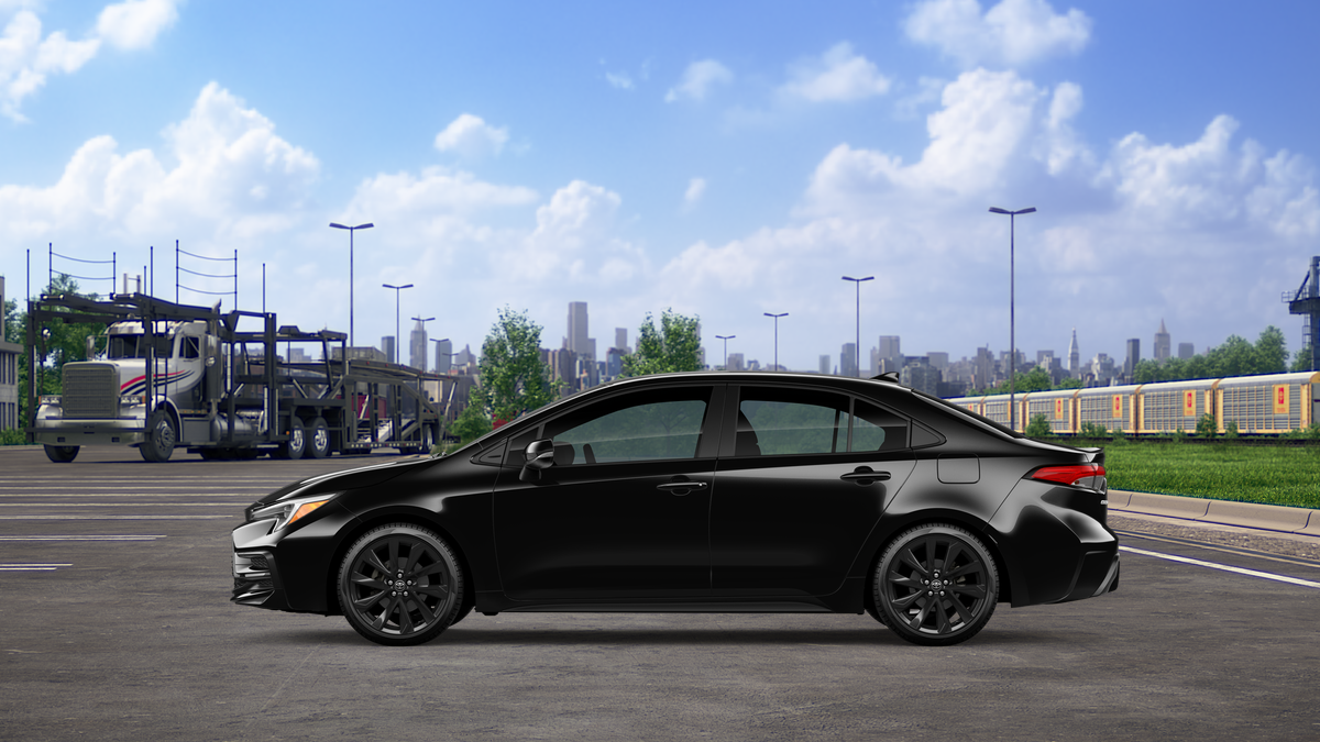 New 2026 Midnight Black Metallic Toyota SE image 4