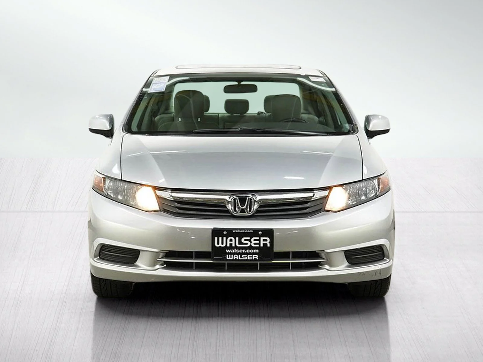 Used 2012 Alabaster Silver Metallic Honda EX-L SEDAN image 8