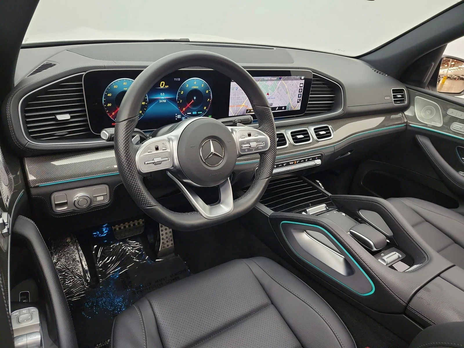 Used 2023 MANUFAKTUR Diamond White Metallic Mercedes-Benz GLS 450 4MATIC® SUV image 22