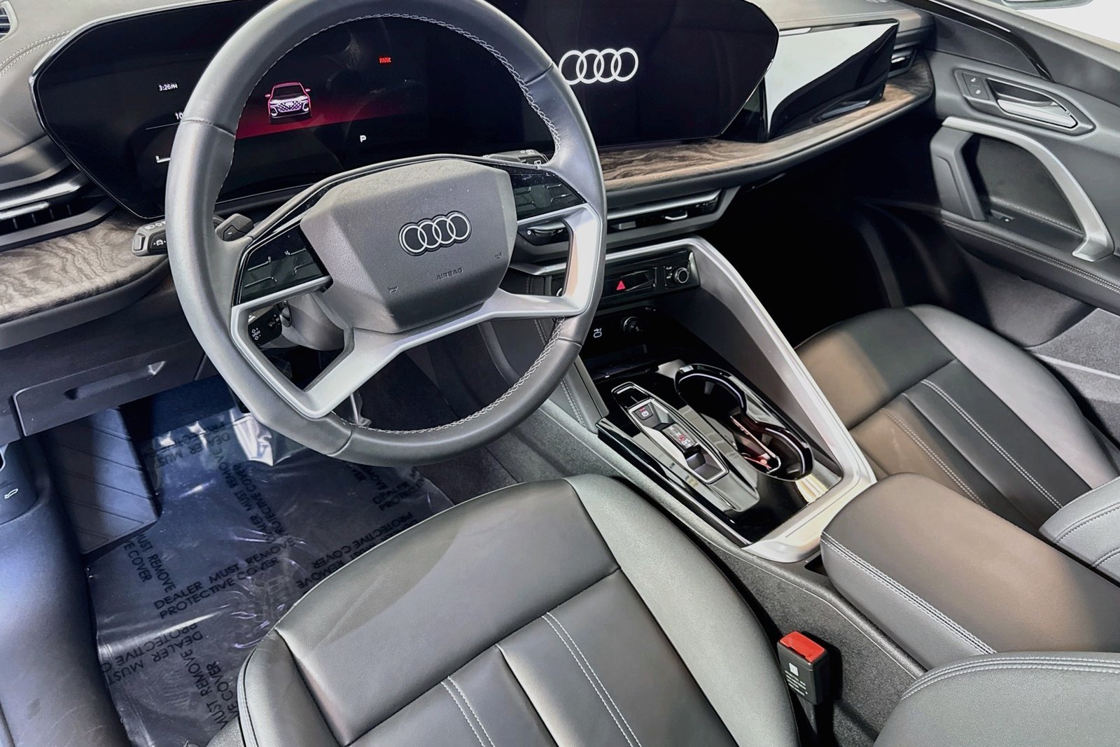 Used 2025 Glacier White Metallic Audi Premium image 9
