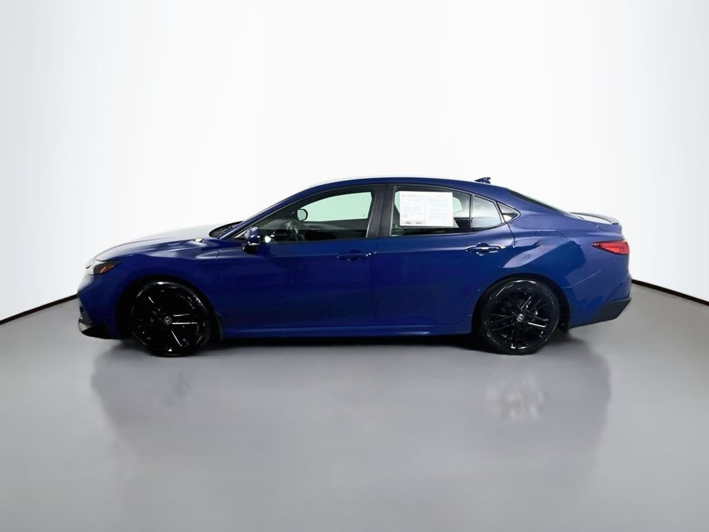 Used 2025 Reservoir Blue Toyota SE image 4