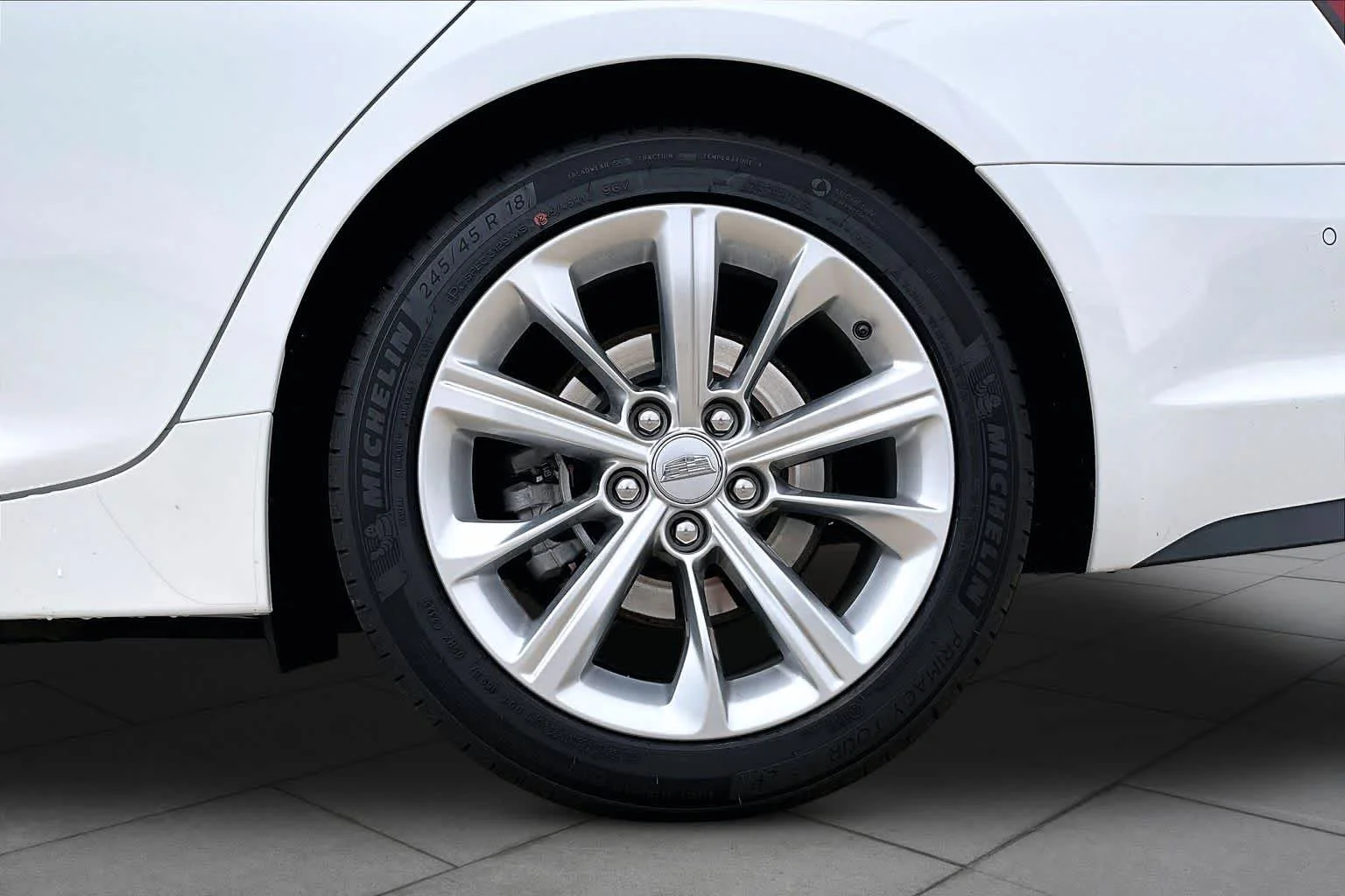 Used 2025 Summit White Cadillac Premium Luxury image 11