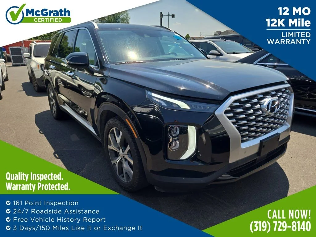 Certified Used 2022 Black Hyundai SEL image 1