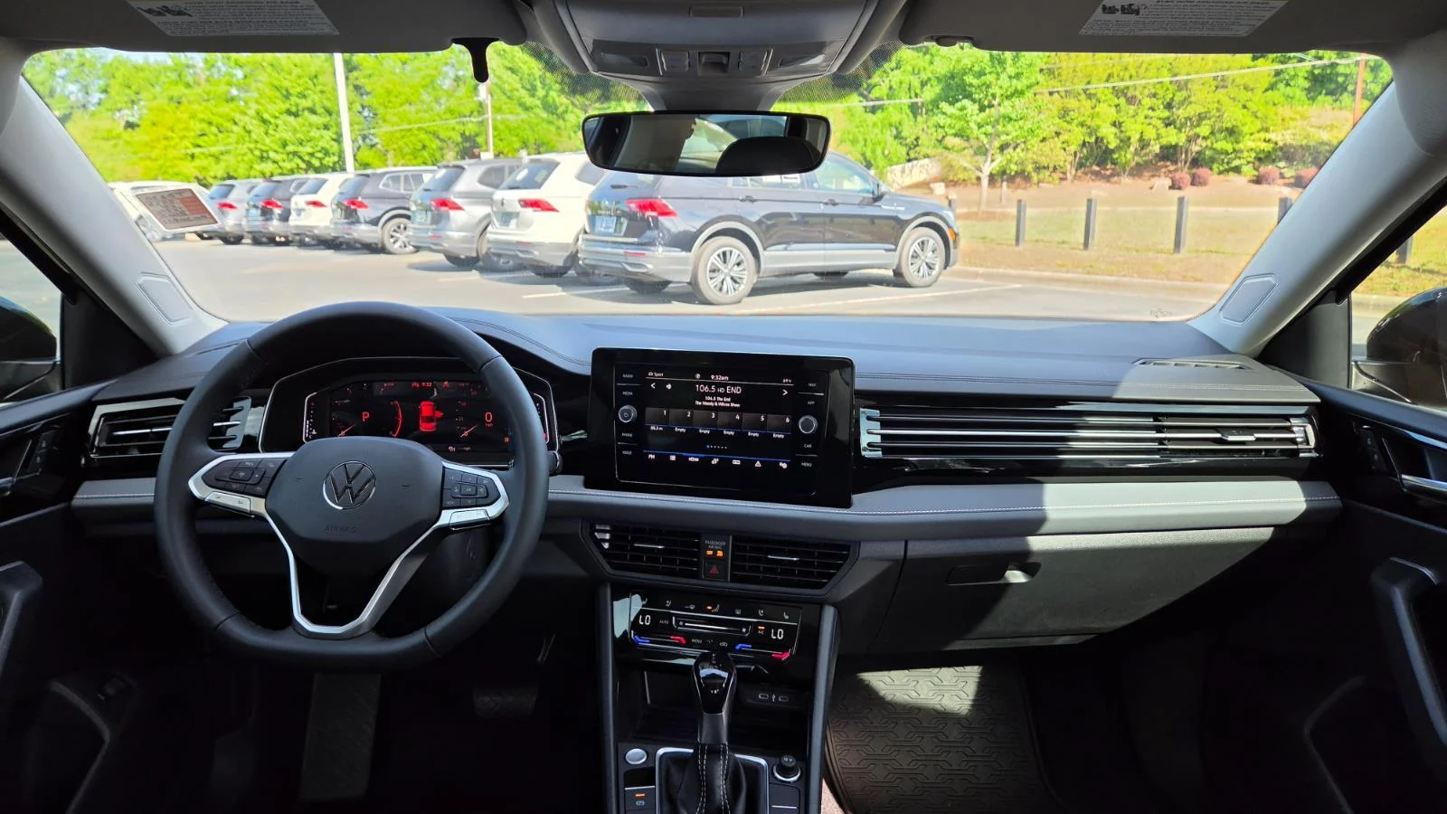 New 2026 Deep Black Pearl Volkswagen SEL image 24