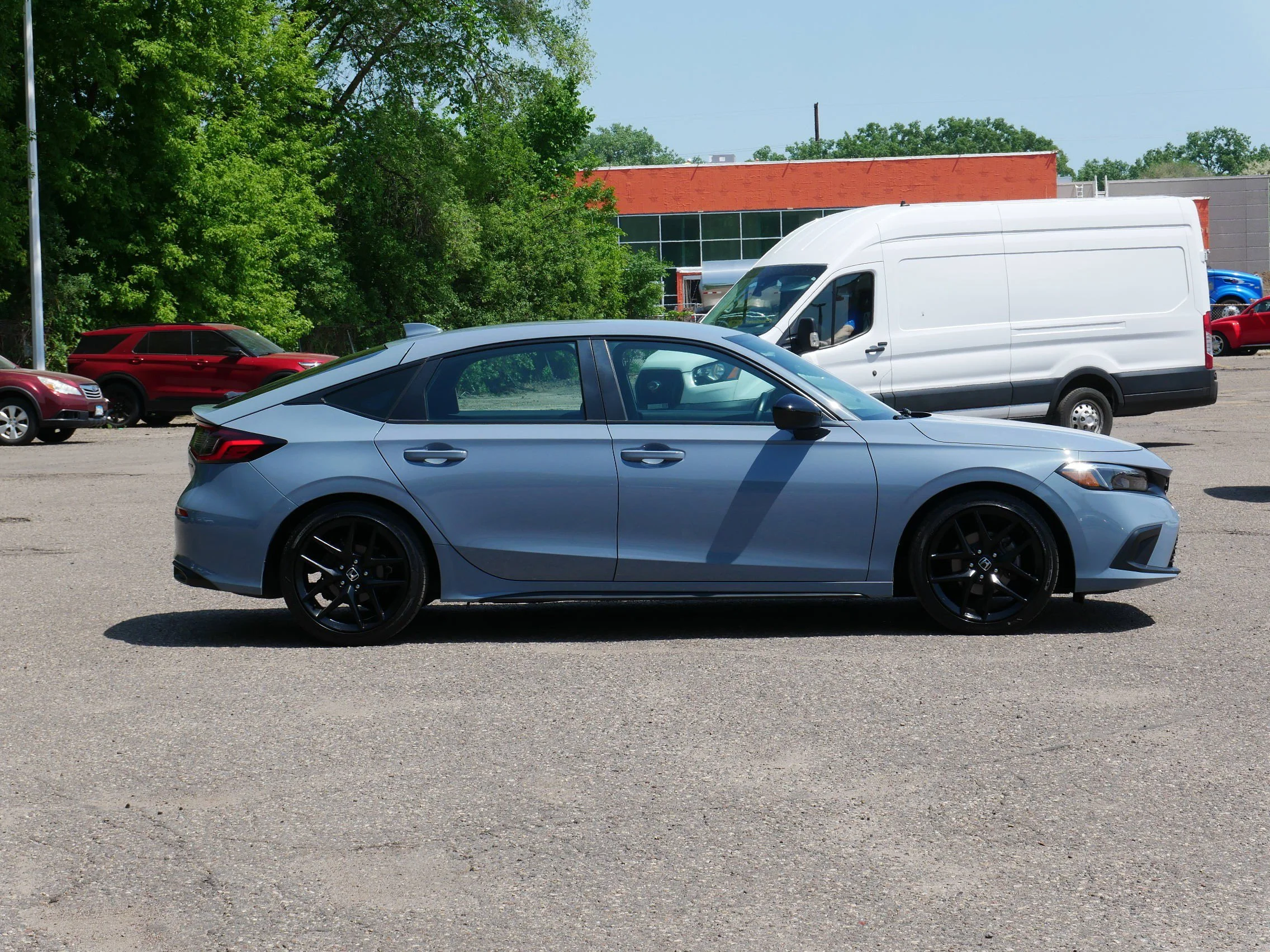 Used 2022 Honda Civic Hatchback Sport with VIN 19XFL2H85NE024722 for sale in White Bear Lake, Minnesota