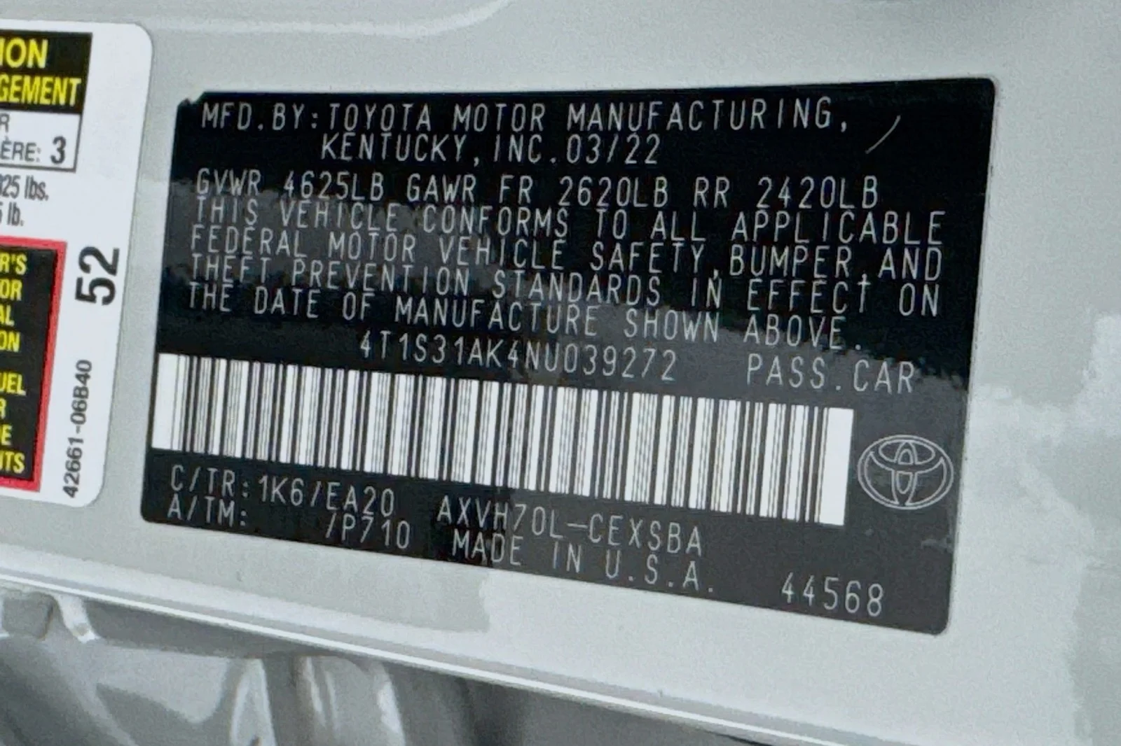 Used 2022 ASH GRAY Toyota Hybrid SE image 24