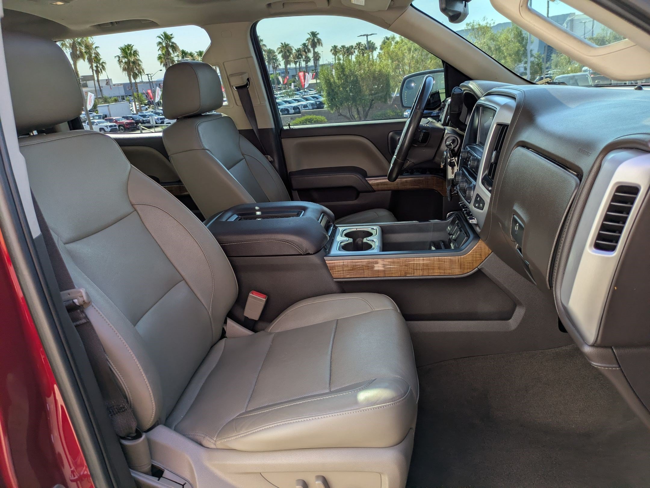 Used 2018 Red Quartz Tintcoat GMC SLT image 29