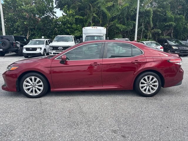 Used 2019 Red Toyota LE image 4