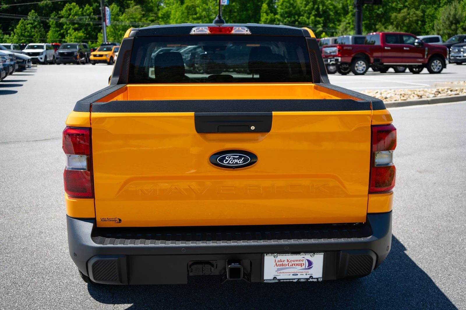 New 2026 Orange Fury Metallic Tri-Coat Ford XLT image 8