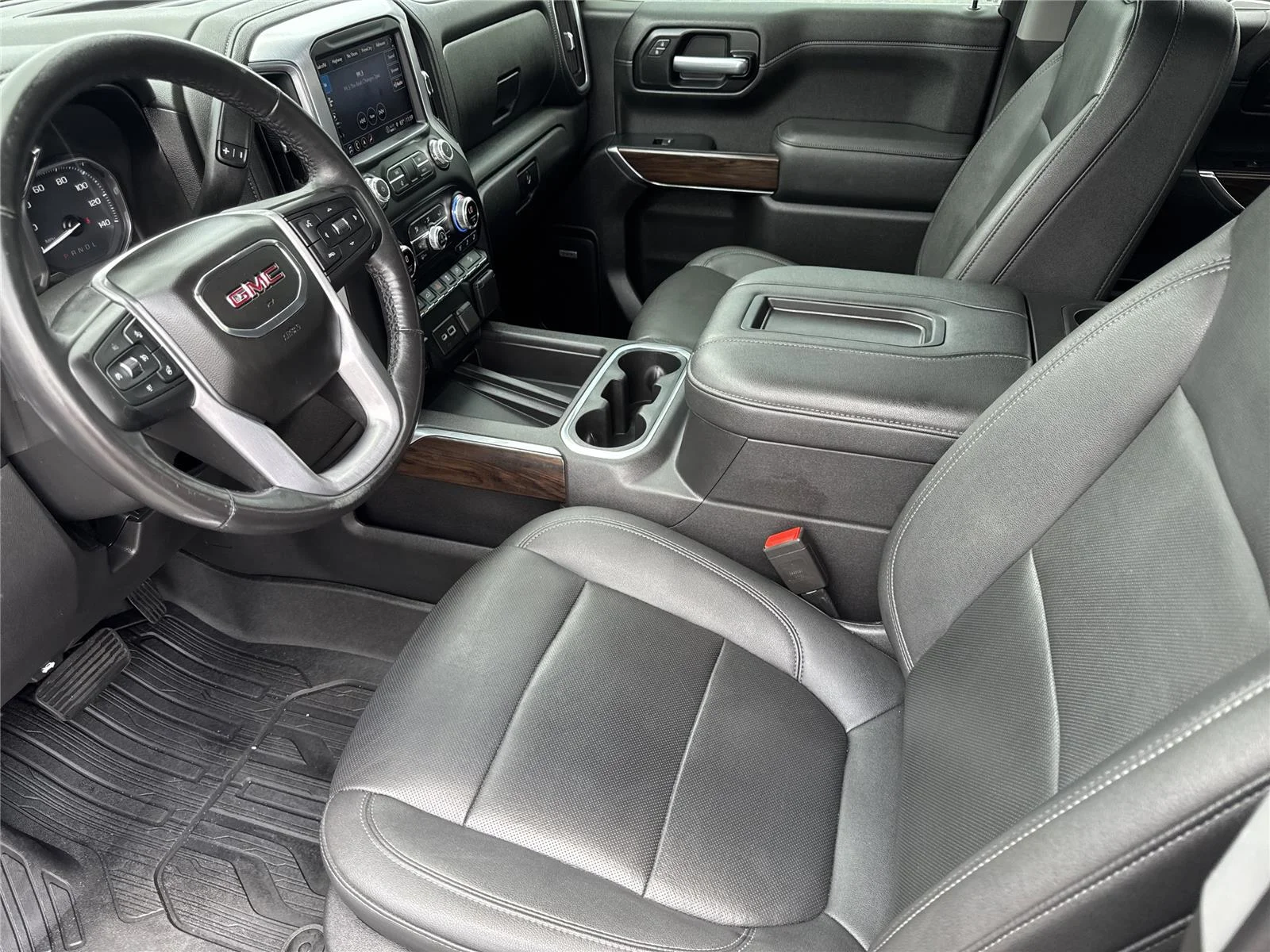 Used 2021 ONYX BLACK GMC SLT image 10