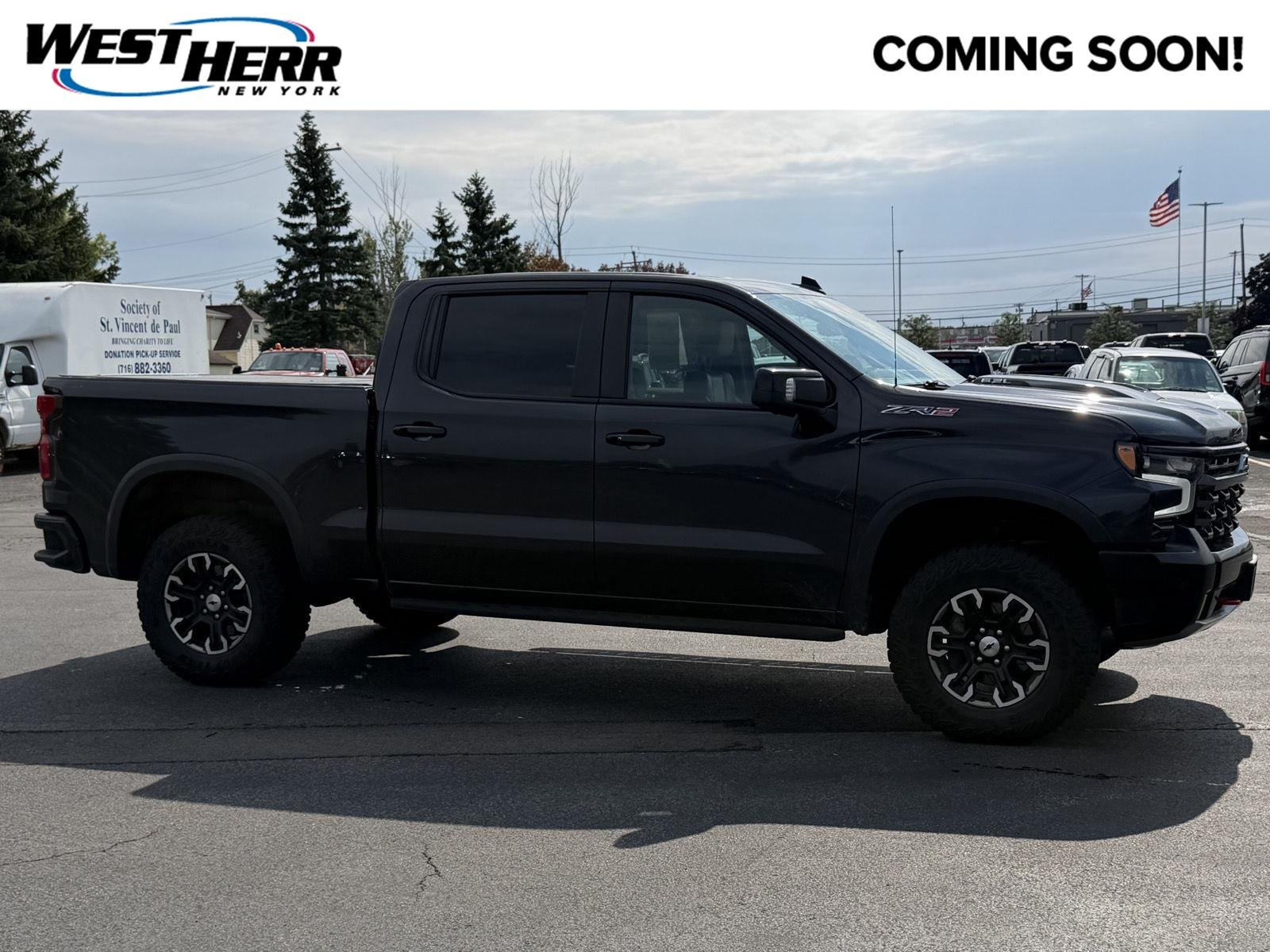 Used 2023 Dark Ash Metallic Chevrolet ZR2 image 1