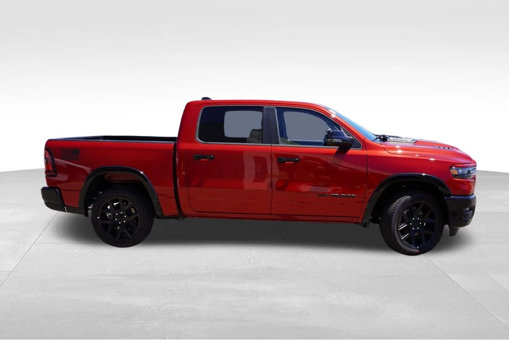 New 2026 Molten Red Pearl-Coat Exterior Paint RAM Laramie image 2