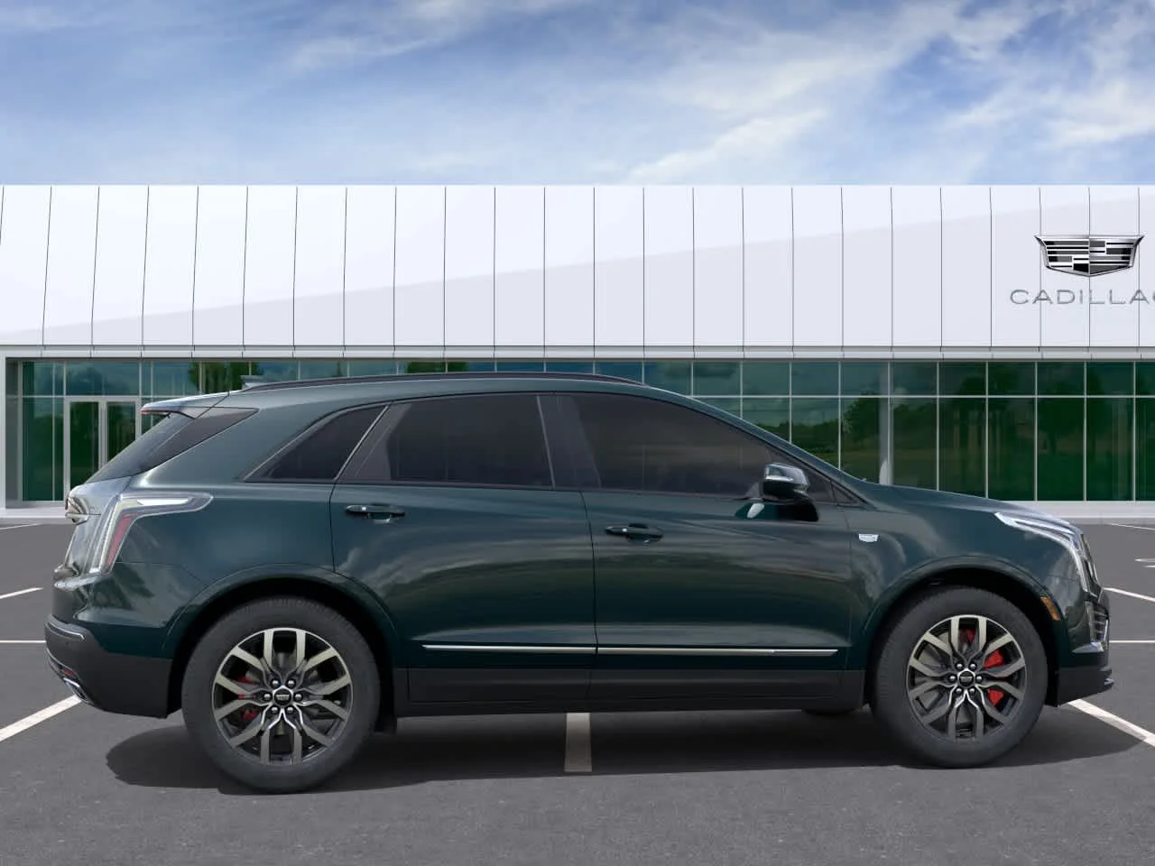 New 2026 Emerald Lake Metallic Cadillac Sport image 5