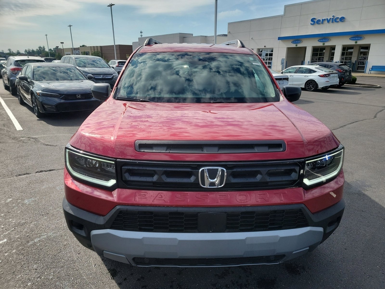 New 2026 Radiant Red Metallic II Honda RTL image 2