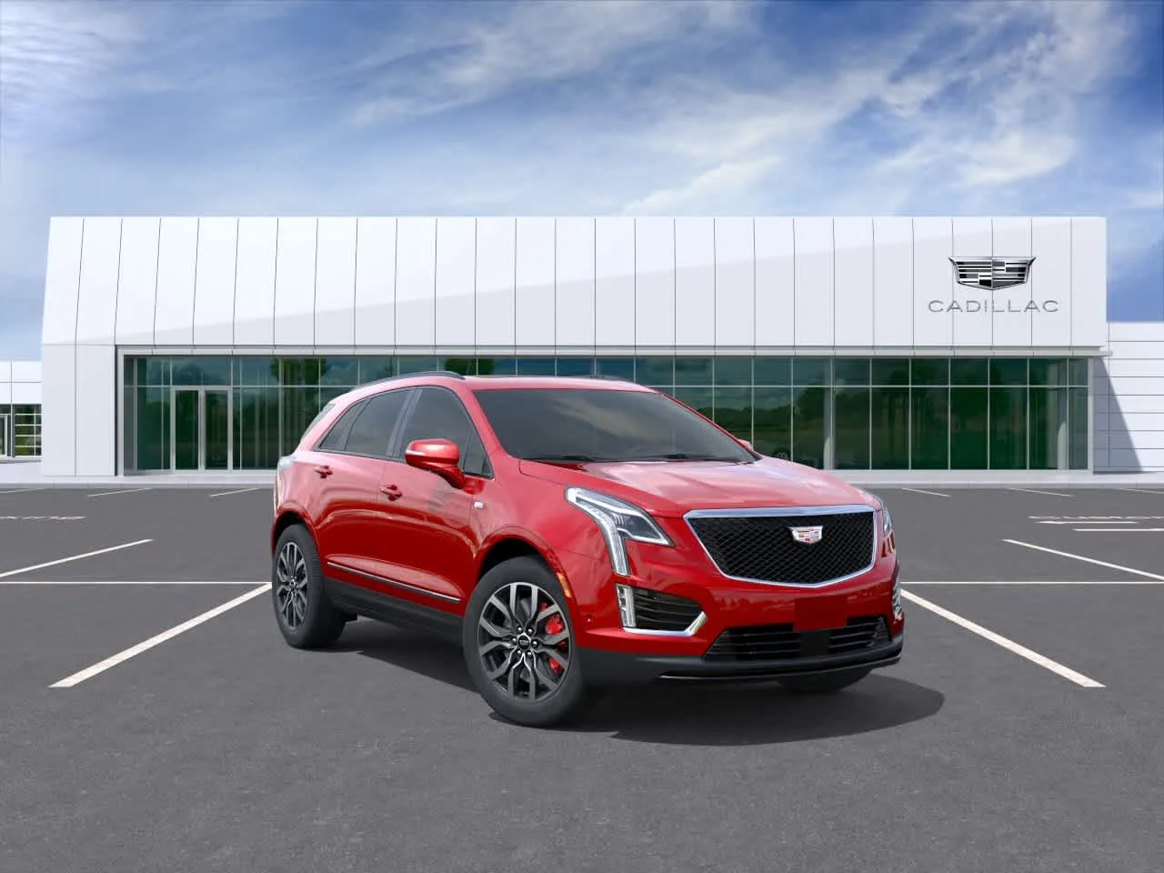 New 2026 Radiant Red Tintcoat Cadillac Sport image 1