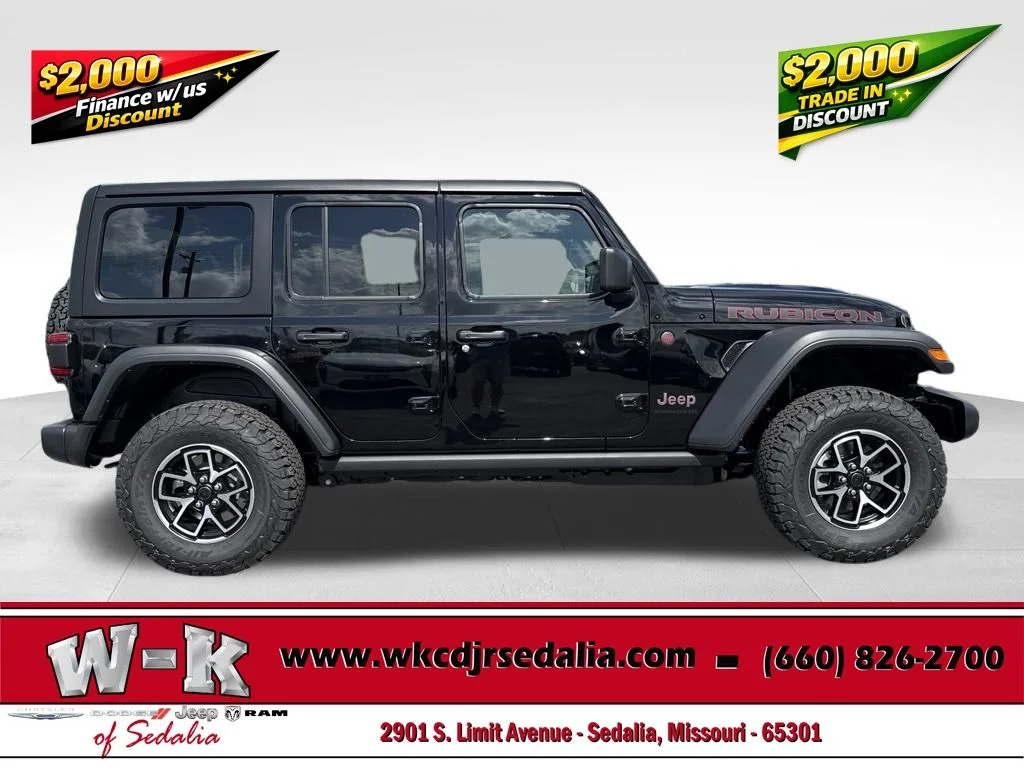 New 2026 Black Jeep Rubicon image 6