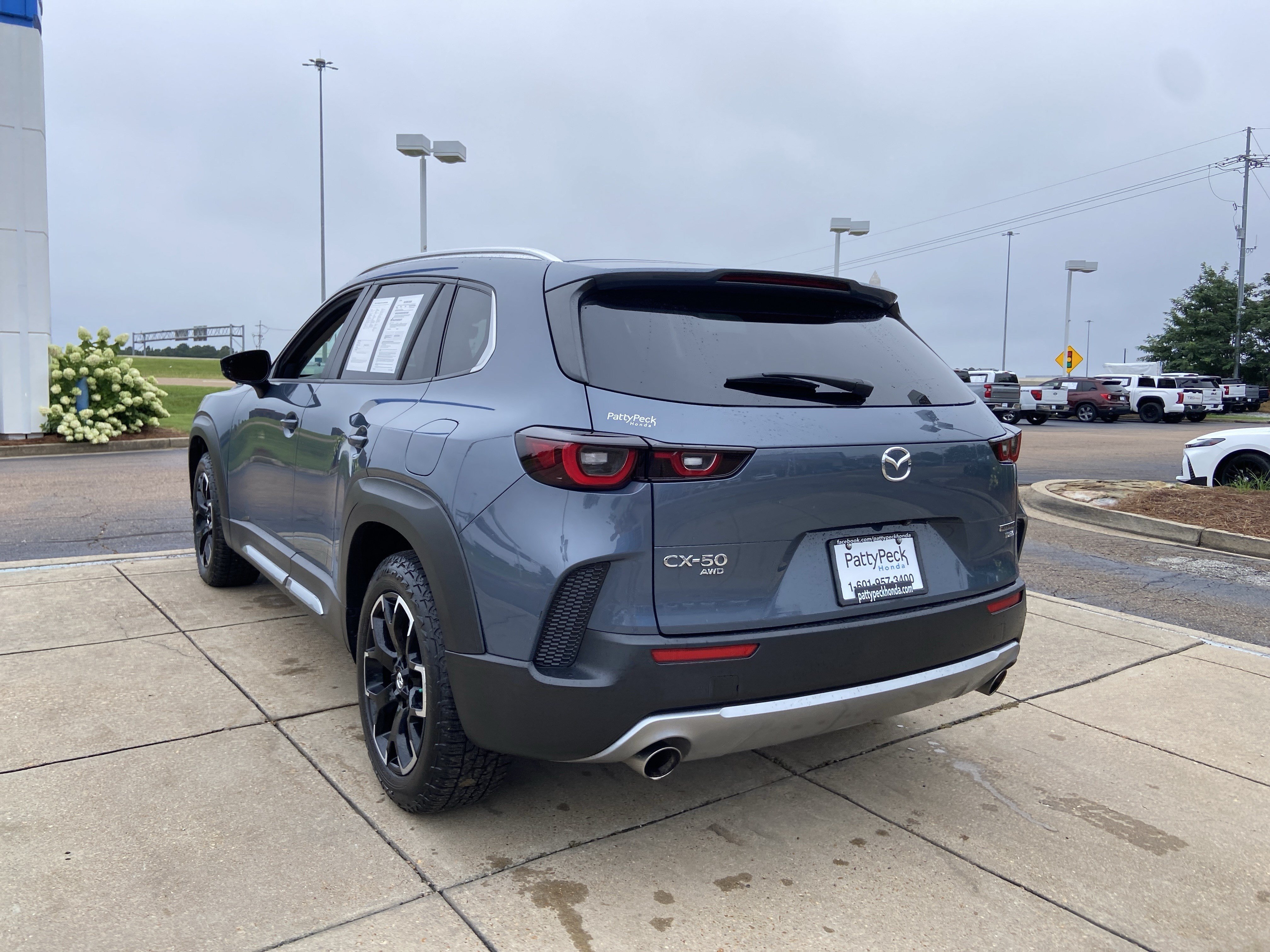 Used 2023 Polymetal Gray Metallic Mazda 2.5 Turbo Meridian Edition image 9