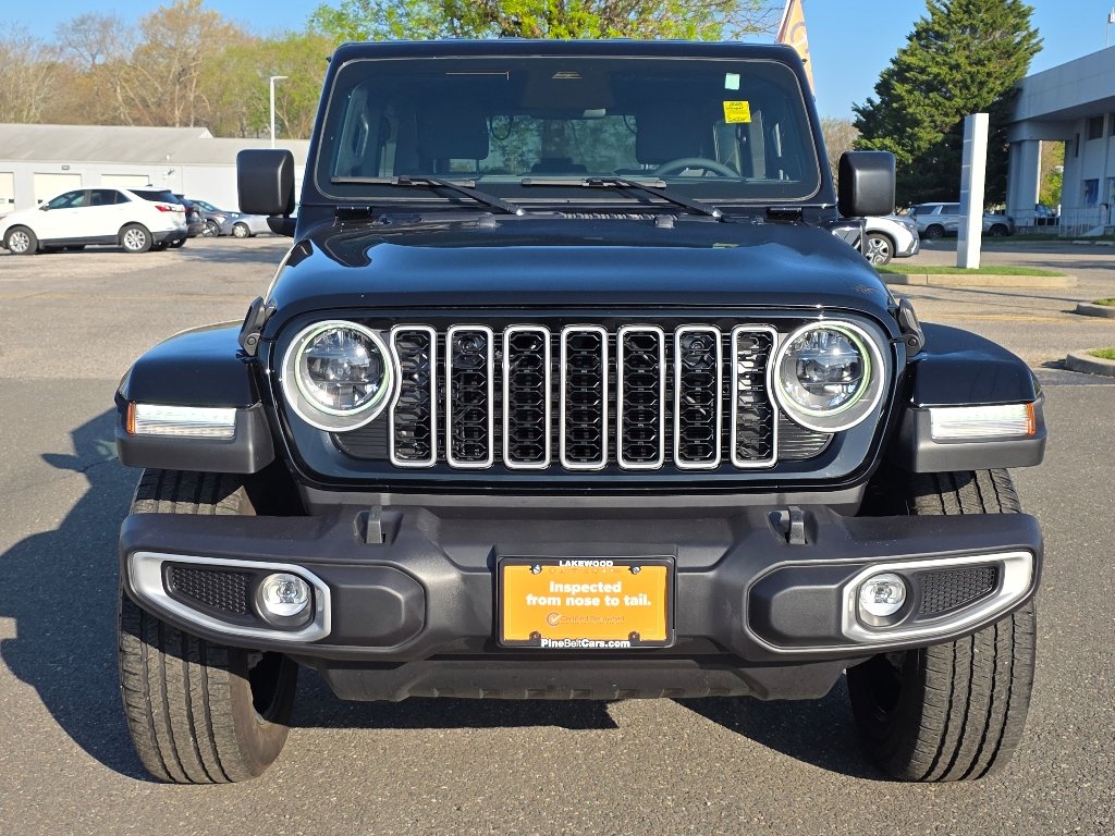 Used 2025 Black Clear Coat Jeep Sahara 4xe image 10