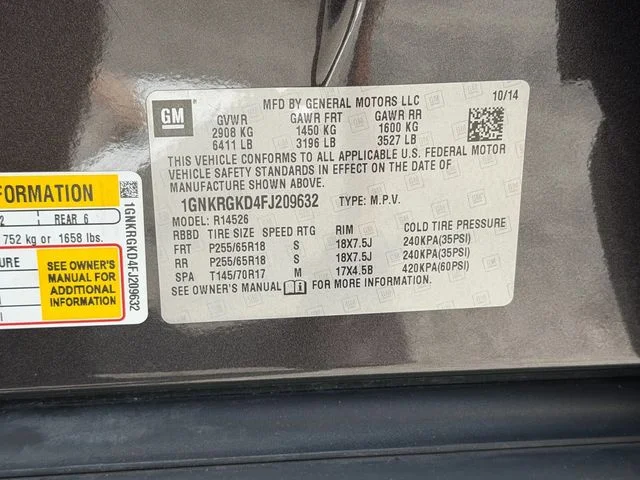 Used 2015 Gray Chevrolet LT image 20