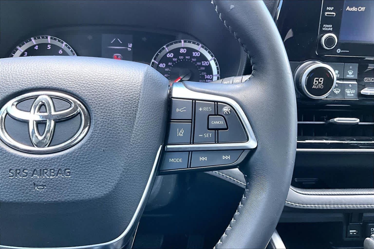 Used 2020 Ruby Flare Pearl Toyota LE image 24
