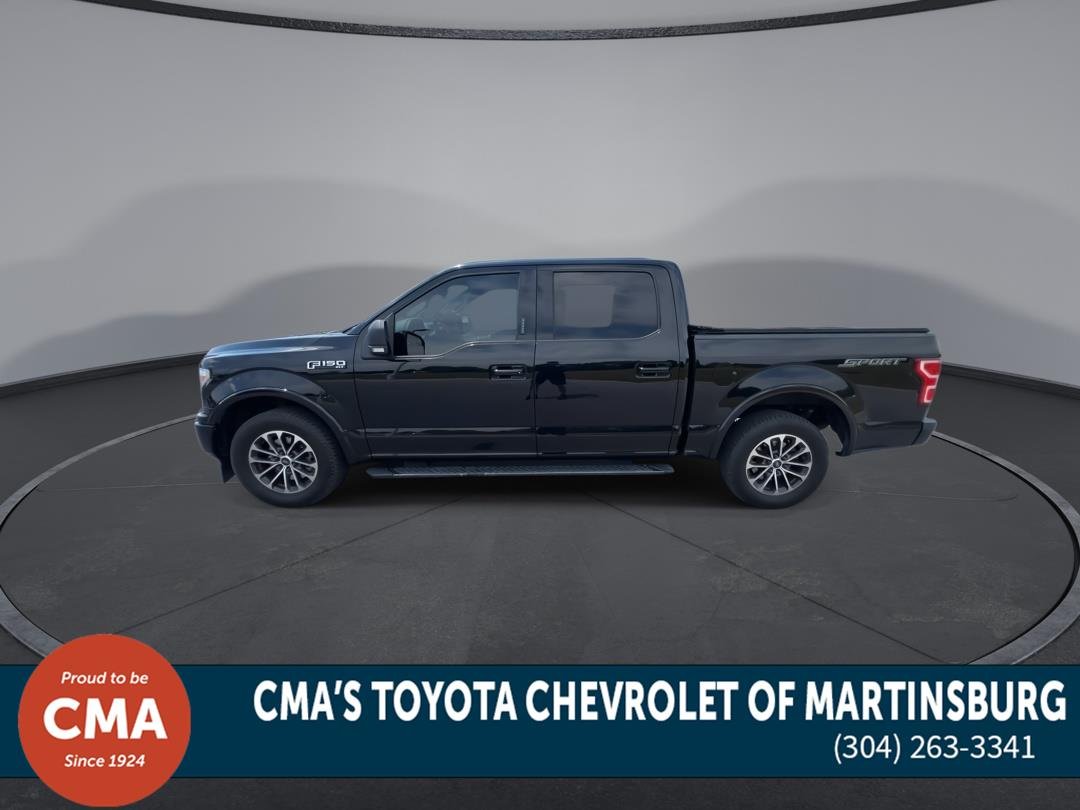Used 2018 Shadow Black Ford XLT image 5