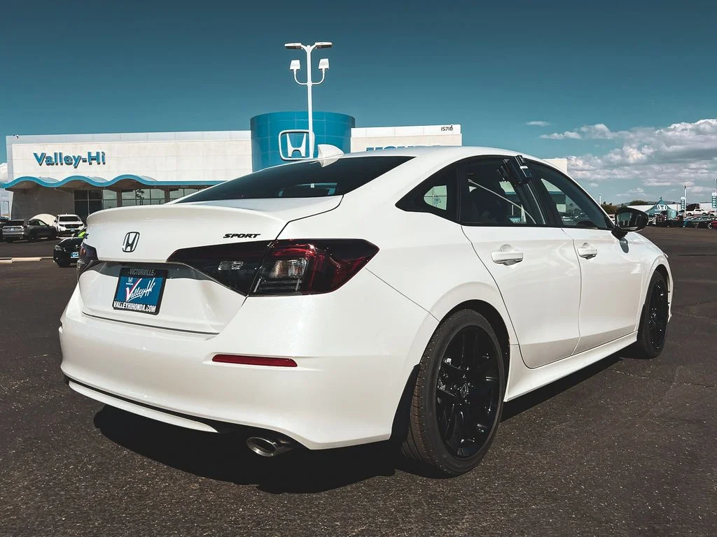New 2026 Platinum White Pearl Honda Sport image 5