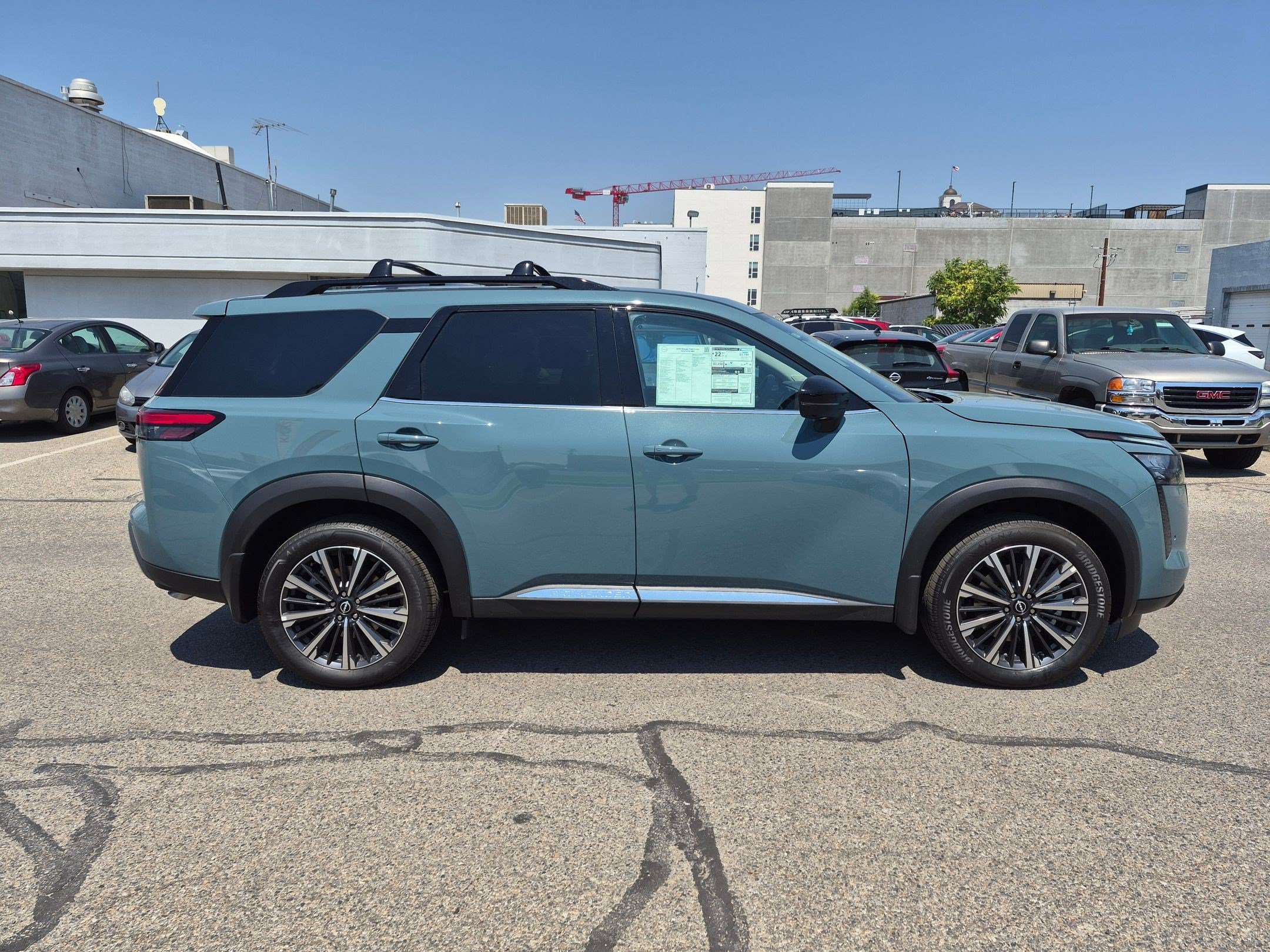 New 2026 Baltic Teal Pearl Nissan Platinum image 2