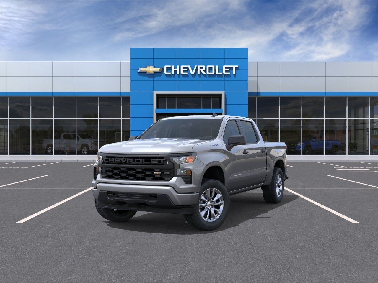 New 2026 Sterling Gray Metallic Chevrolet Custom image 8